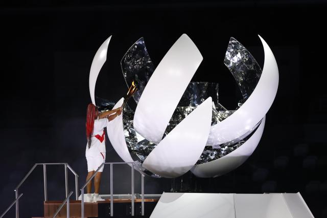 日本海地混血两年前归化 大坂直美点燃东奥主火炬